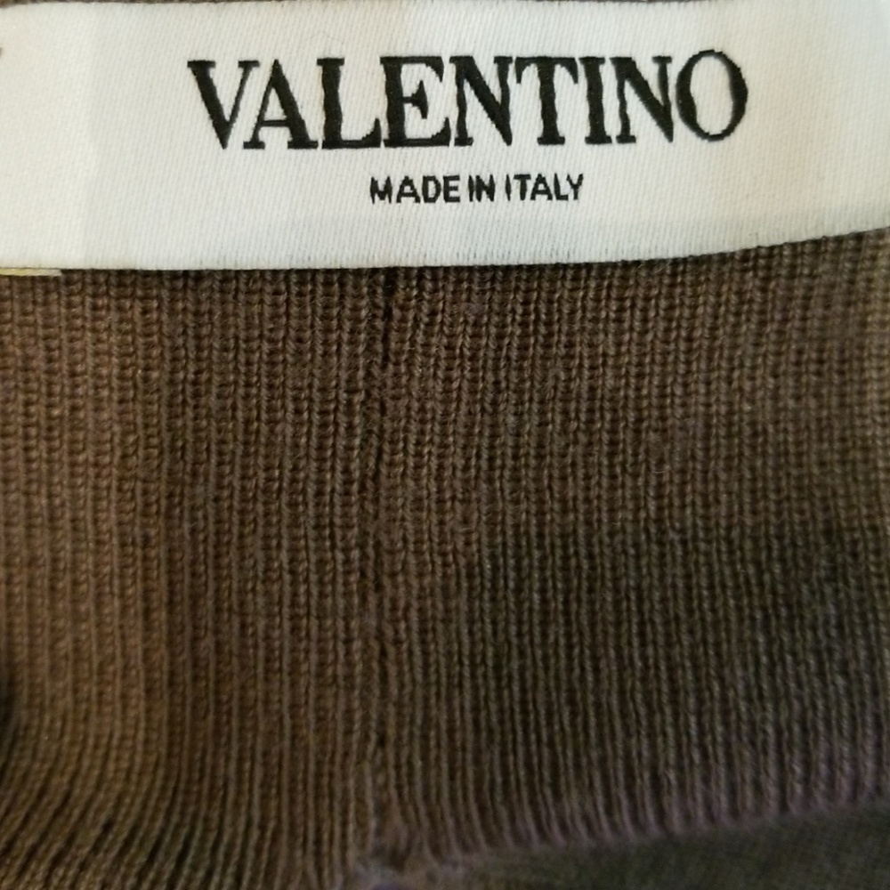 🌹Valentino Stunning Bow Back Latte Brown Dress🌹 - Picture 8 of 8